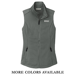 LADIES COLLECTIVE SMOOTH FLEECE VEST