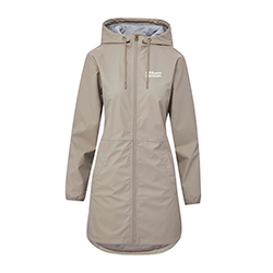 Women's Vintage Hooded Rain Jacket
