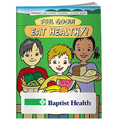 COLORING BOOK: EAT HEALTHY